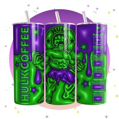 Hulk - Starbucks thermos cup