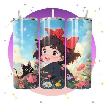 Kiki la petite sorcière - Gobelet thermos Studio Ghibli