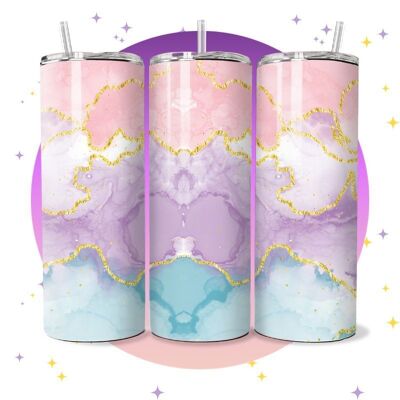 Color Marble - Thermos tumbler