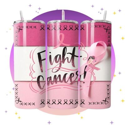 Fight Cancer - Thermos tumbler