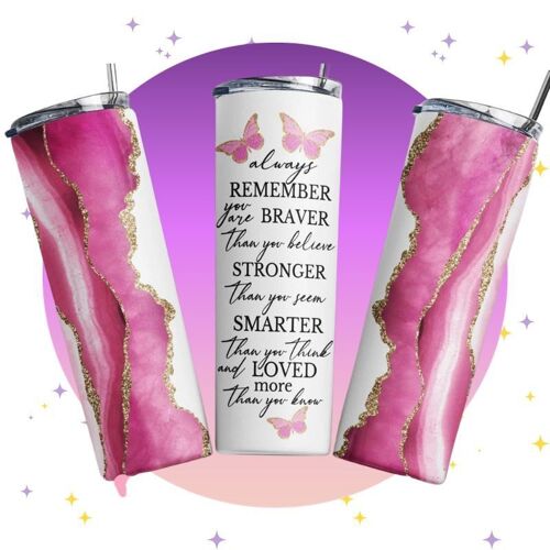 Motivation Pink - Gobelet thermos