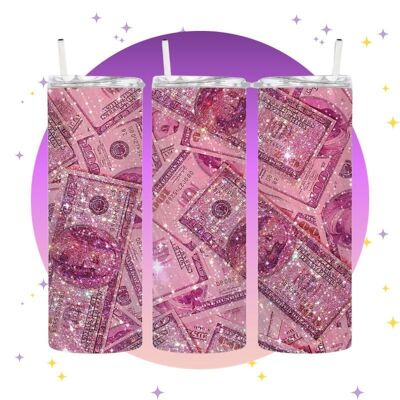 Money Glitter - Vaso termo