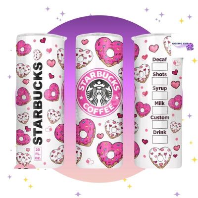 Donuts Coeurs - Gobelet thermos