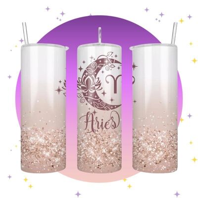 Belier Glitter - Thermos tumbler