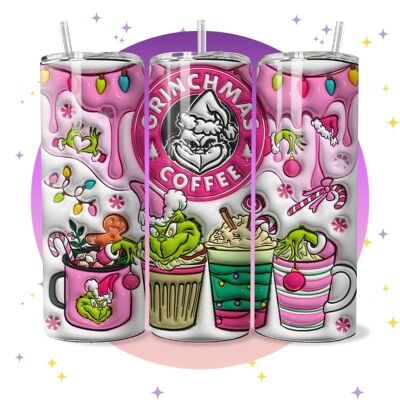 Grinch Coffee Fluffy – Starbucks Thermosbecher