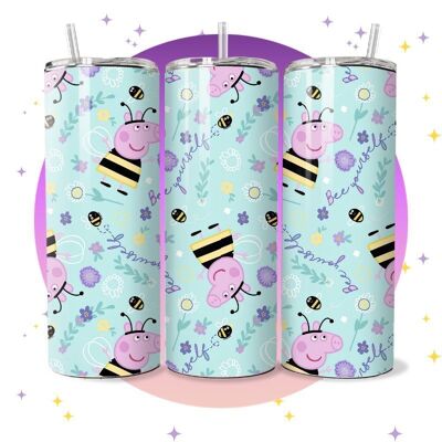 Peppa Pig x Bee - Thermos tumbler