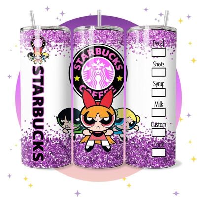 Super Girls Glitter - Gobelet thermos starbucks