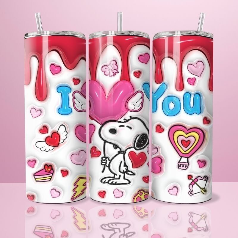 Snoopy Love - Gobelet thermos