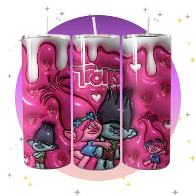 Trolls Fluffy - Vaso termo