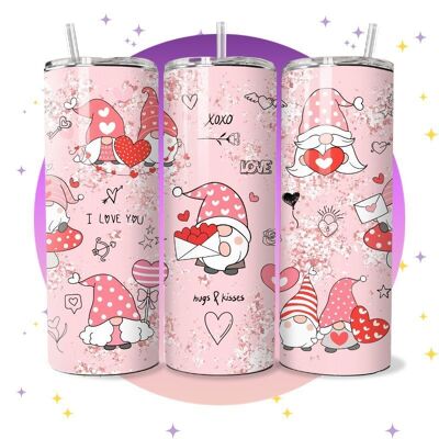 Gnomes Love - Thermos tumbler