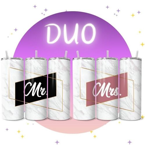 Duo Mr & Mrs - Gobelet Thermos