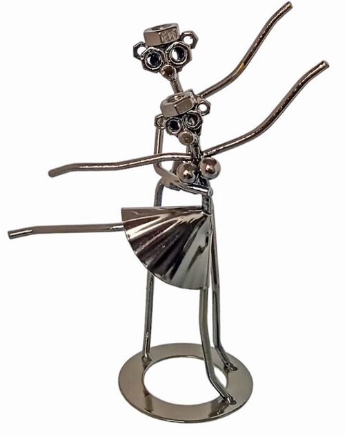 Metal industrial table decoration "DANCERS". Dimension: 18x8x21cm SP-394