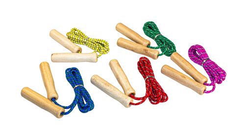 Skipping Rope 5 colors assorted.