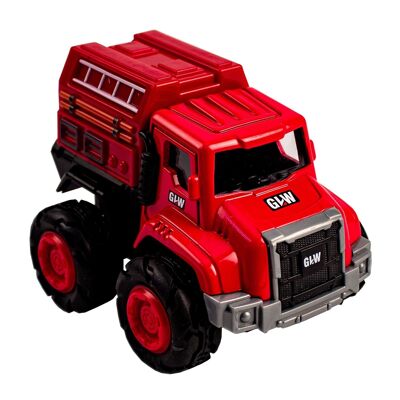 Firetruck with inertia drive