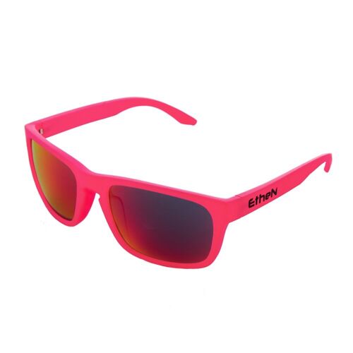 OCCHIALE DA SOLE FASHION FINITURA MATT UNISEX CON LENTE POLARIZZATA E SPECCHIATA MODELLO ICE