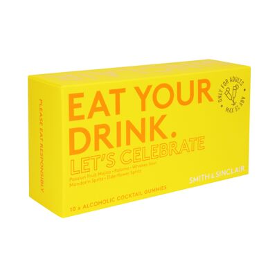 Let's Celebrate Alcoholic Cocktail Gummies 5 % ABV