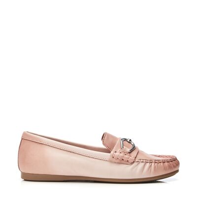 Moda In Pelle Women's Evella Cameo Patent Chunky Loafers