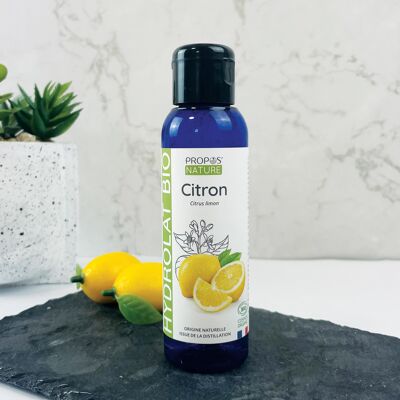 ORGANIC LEMON HYDROLATE - FLORAL WATER - 100ML