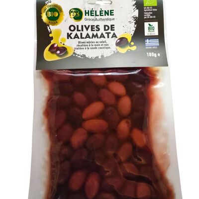 Kalamata-Oliven mit Balsamico 180g – BIO