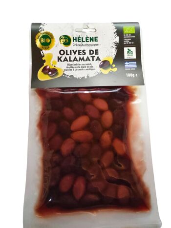 Olives Kalamata au Balsamique 180g - BIO 1