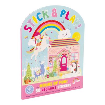 Fée arc-en-ciel Stick & Play