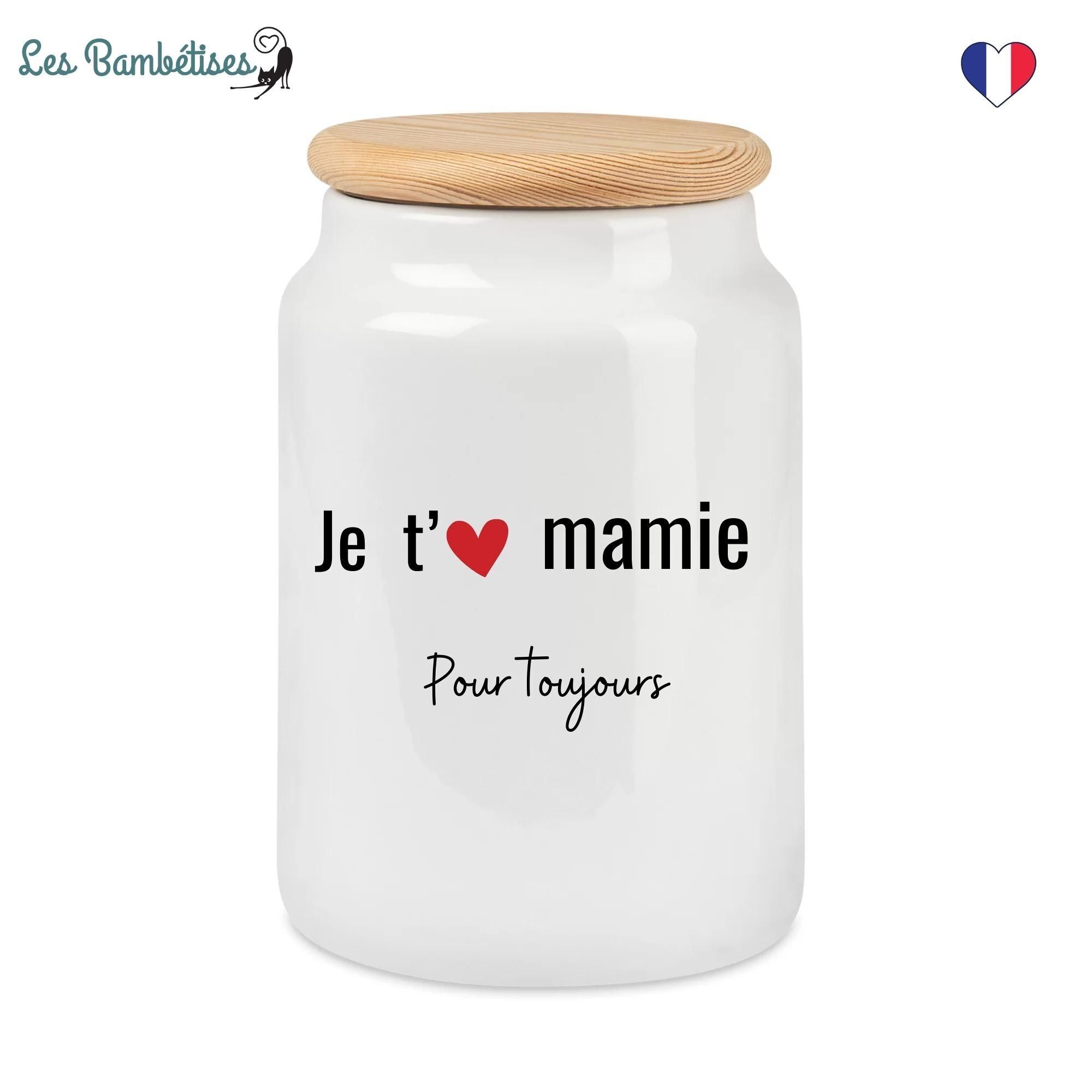 Biscottiera Ti amo nonna