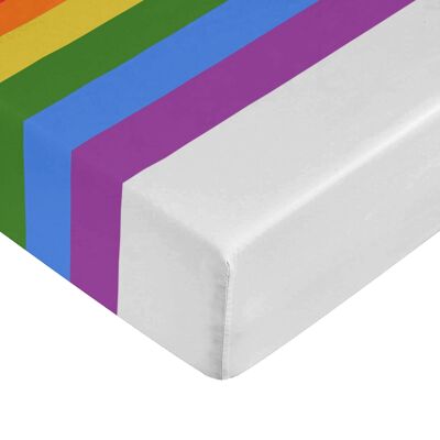 Pride extra-soft 100% microsatin fitted sheet