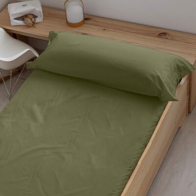 Army Green fitted sheet 100% cotton