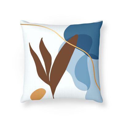 Coussin décoratif avec rembourrage 45x45 cm Indigo A