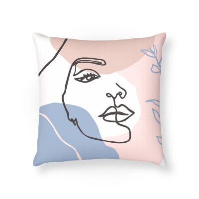 Decorative cushion with filling 45x45 cm Faces II B