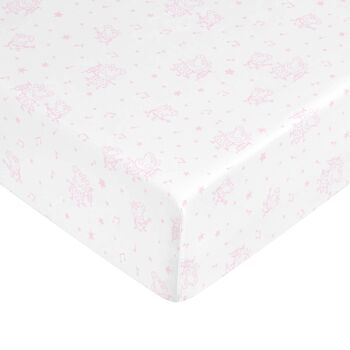 Drap-housse pour berceau Peppa Pig 100% coton 2