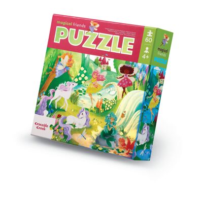 Holographic Puzzle - 60 pieces - Magical Friends - %