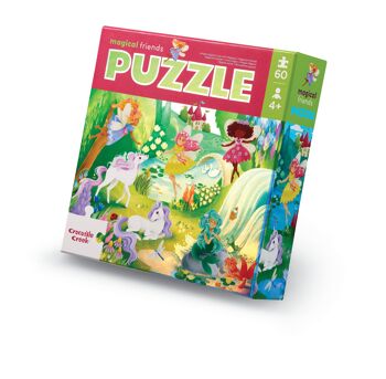 Puzzle Holographique - 60 pièces - Amis magiques - % 1