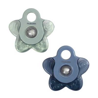 Star Cooling Teether Pack x 2 – Blau