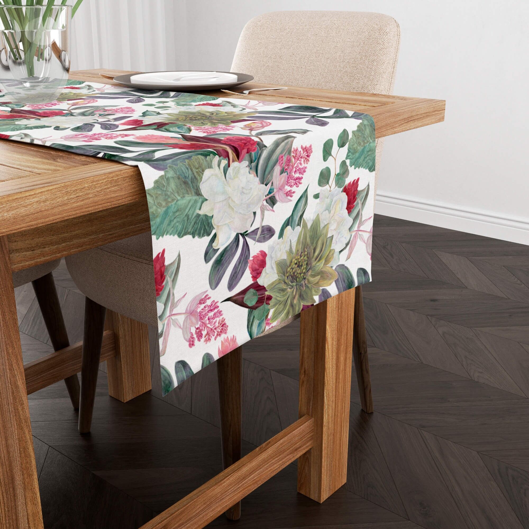 Runner da tavola 0318-105 100% cotone 45x140 cm