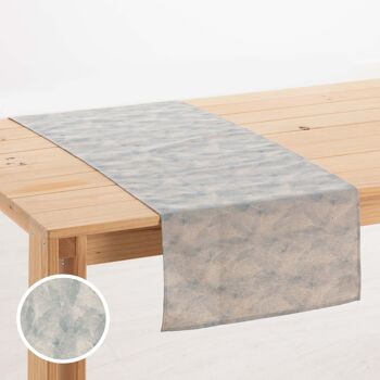 Chemin de table en lin 0120-286 - 45x140 cm 1