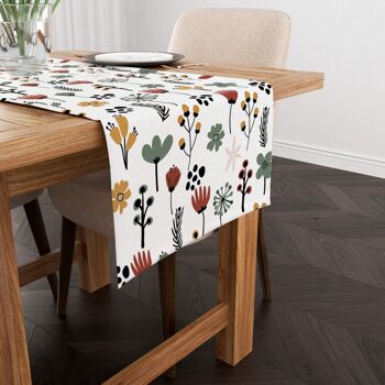 Chemin de table Paola 100% coton 45x140 cm 1