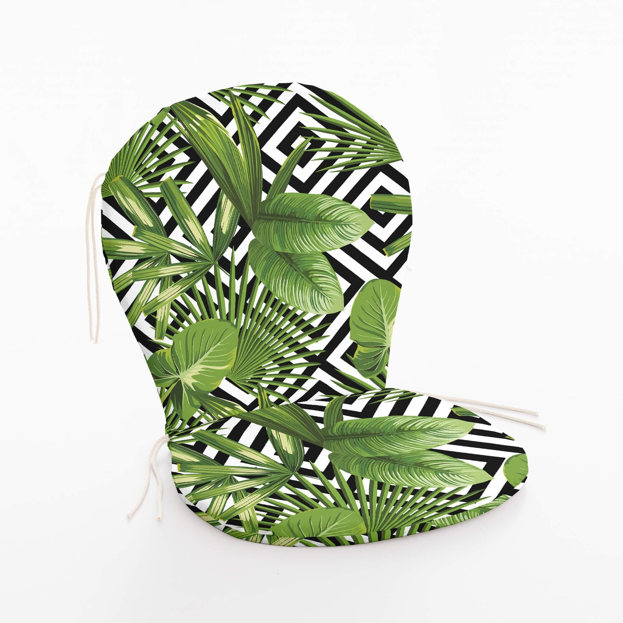 Cuscino per sedia da esterno 0318-81 48x90 cm