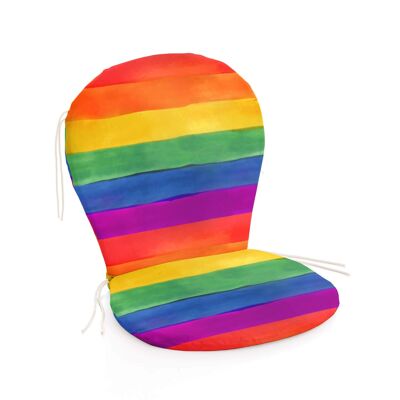 Pride outdoor chair cushion 48x90 cm