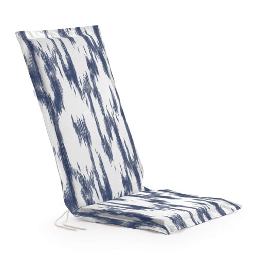 Cojín para silla de jardín modelo Mahon Azul 48x100x5 cm