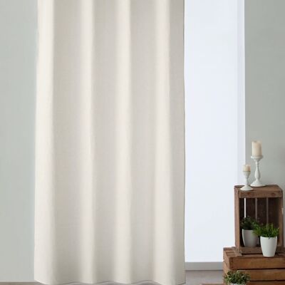 Cortina dobladillo visillo C/69 Blanco 140x260 cm