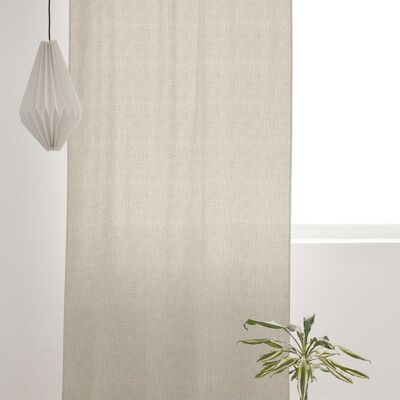 Cortina puerta visillo Plumeti Blanco 150x210 cm