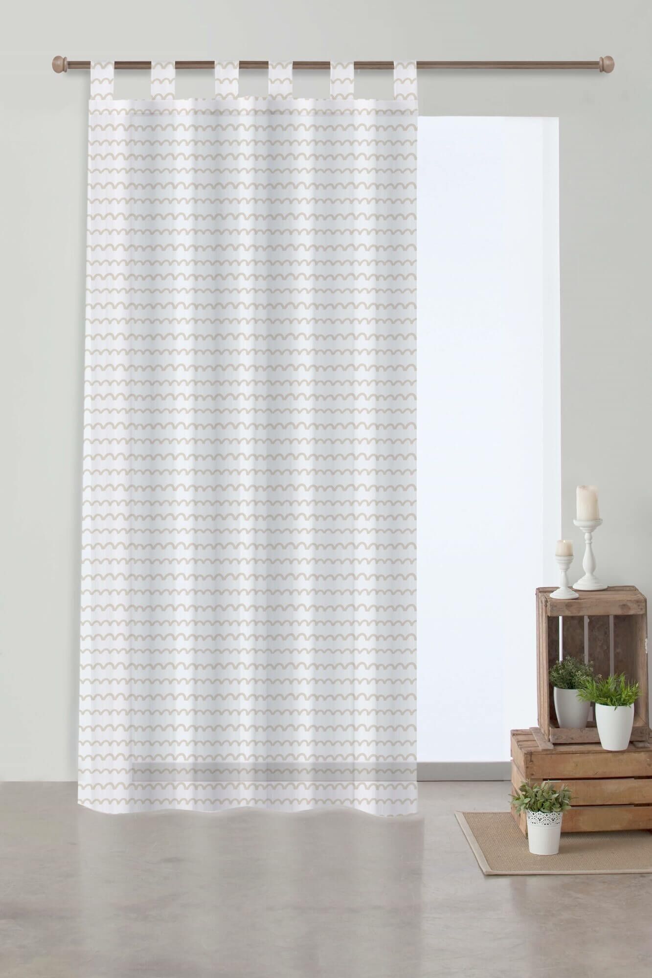 Tenda Vitoria Beige 150x270 cm