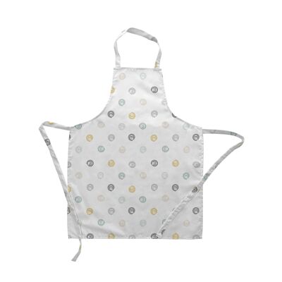 Children's apron without pocket 0400-1 - 66x58 cm
