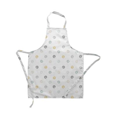 Kinderschürze ohne Tasche 0400-1 - 66x58 cm