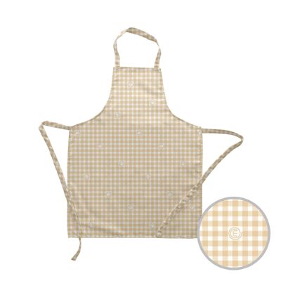 Children's apron without pocket 0400-6 - 66x58 cm