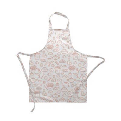 Children's apron without pocket 0400-62 - 66x58 cm