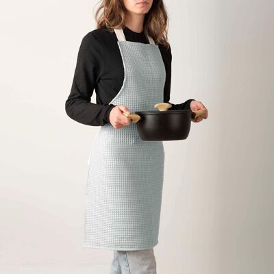 Water Green Waffle Apron 110x69 cm