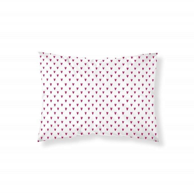 100% cotton pillowcase Hearts by Mundopiruuu
