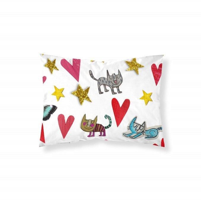 Kissenbezug aus 100 % Gatets-Baumwolle